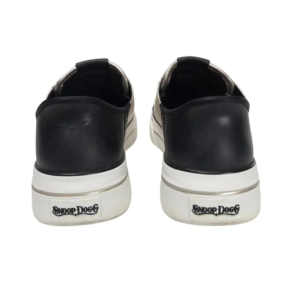 Skechers Snoop Dogg Slip-ins Snoop One Double G Gold Sneakers Men 9 /Women‎ 10.5